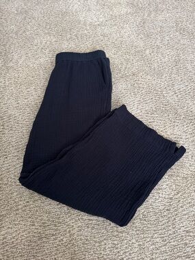 J. Jill Crinkle Gauze Ankle Pants Small